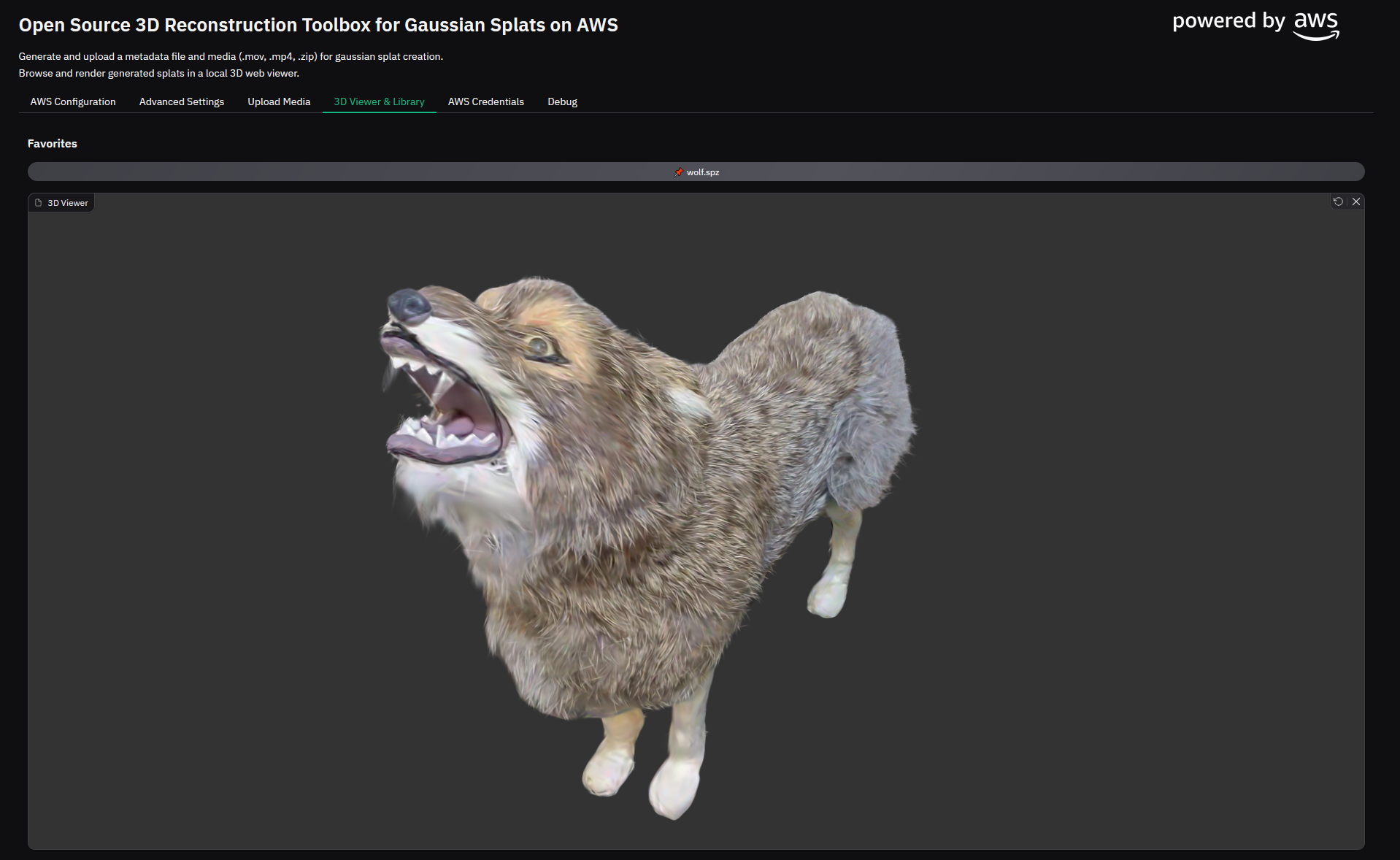 Viewing Local 3D Objects